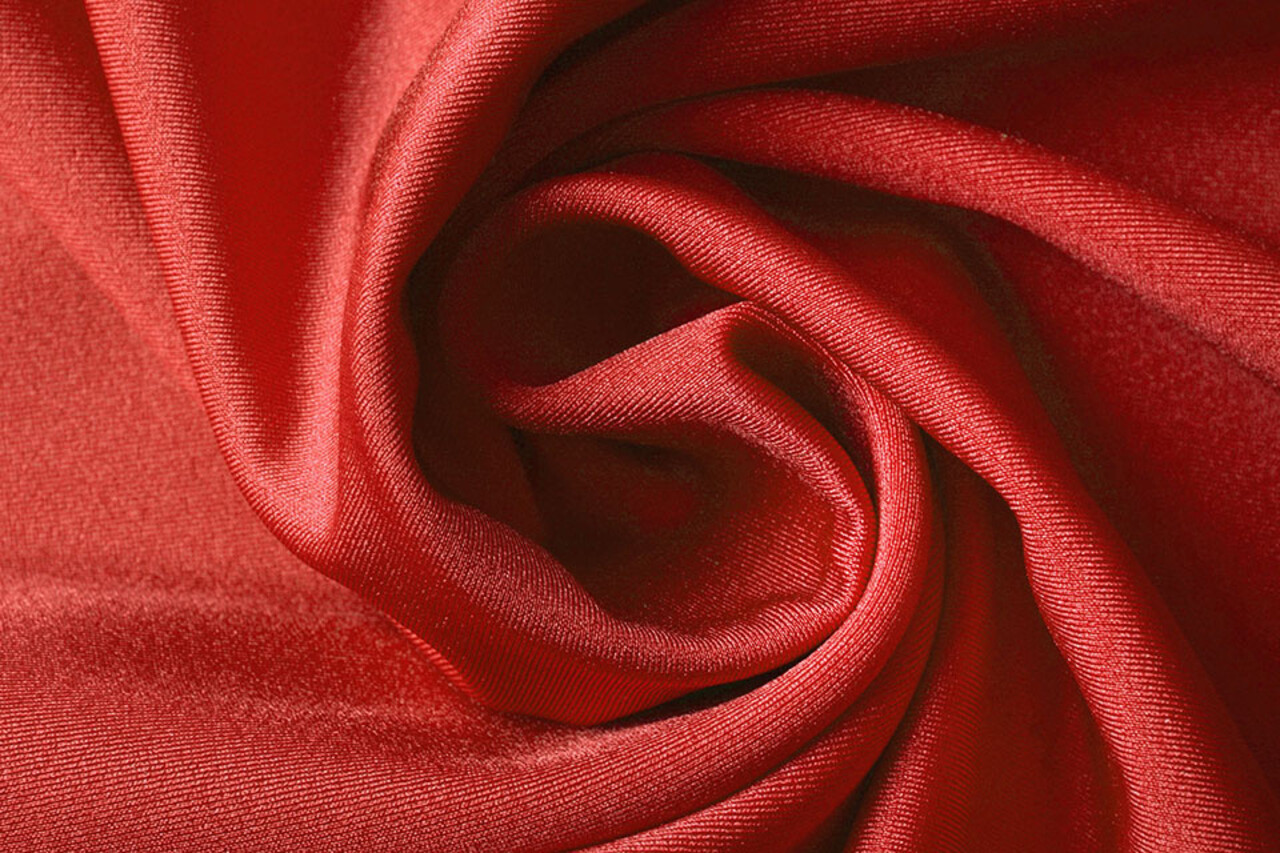 Lycra Glanz Rot