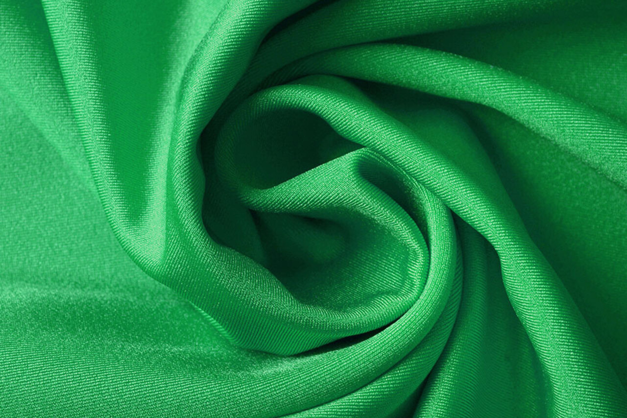 Lycra Glanz Grasgrün