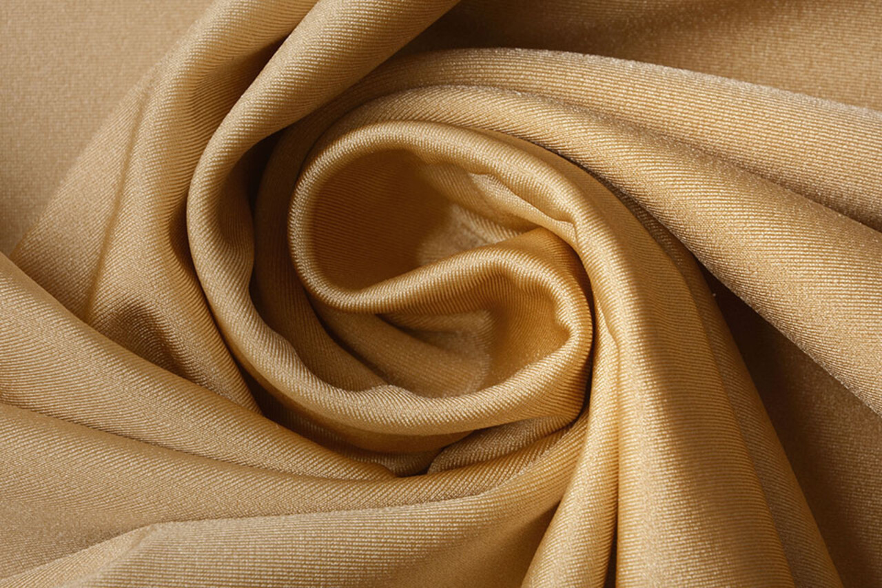 Lycra Glans Licht  Goud