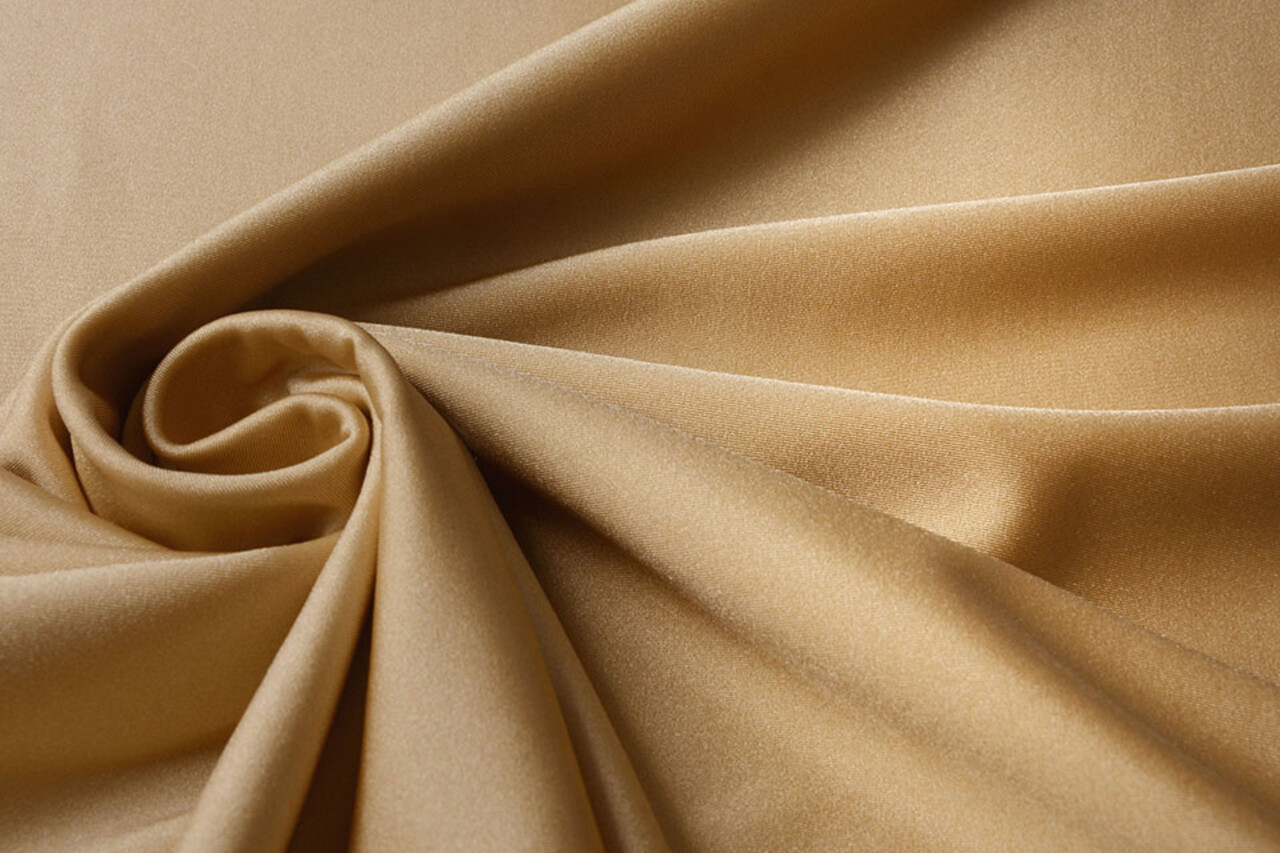 Lycra Glans Licht  Goud