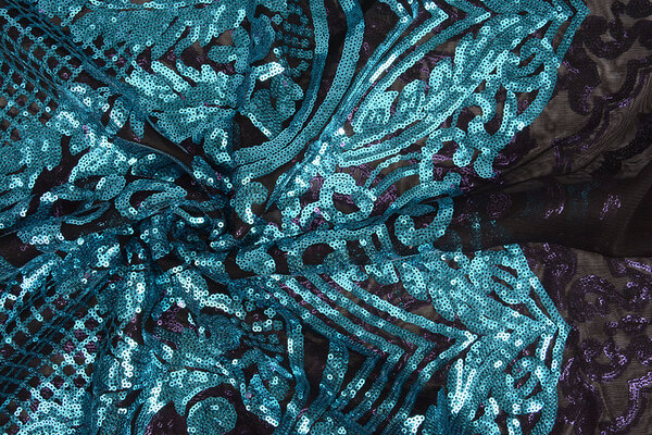 Sequins on Mesh Syenne Sequins on Mesh Syenne