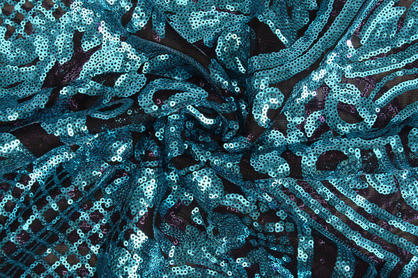 Sequins on Mesh Syenne Sequins on Mesh Syenne