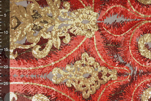 Pailletten auf Netz Vienna Pailletten auf Netz Vienna