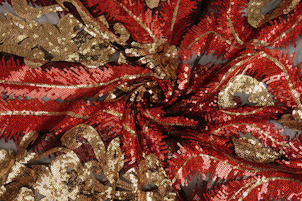 Pailletten auf Netz Vienna Pailletten auf Netz Vienna