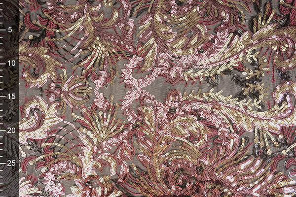 Sequins on Mesh Ximena Multi 2