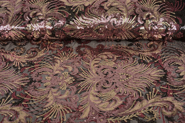 Sequins on Mesh Ximena Multi 2