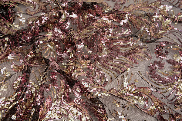 Sequins on Mesh Ximena Multi 2