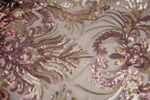 Sequins on Mesh Ximena Multi 2