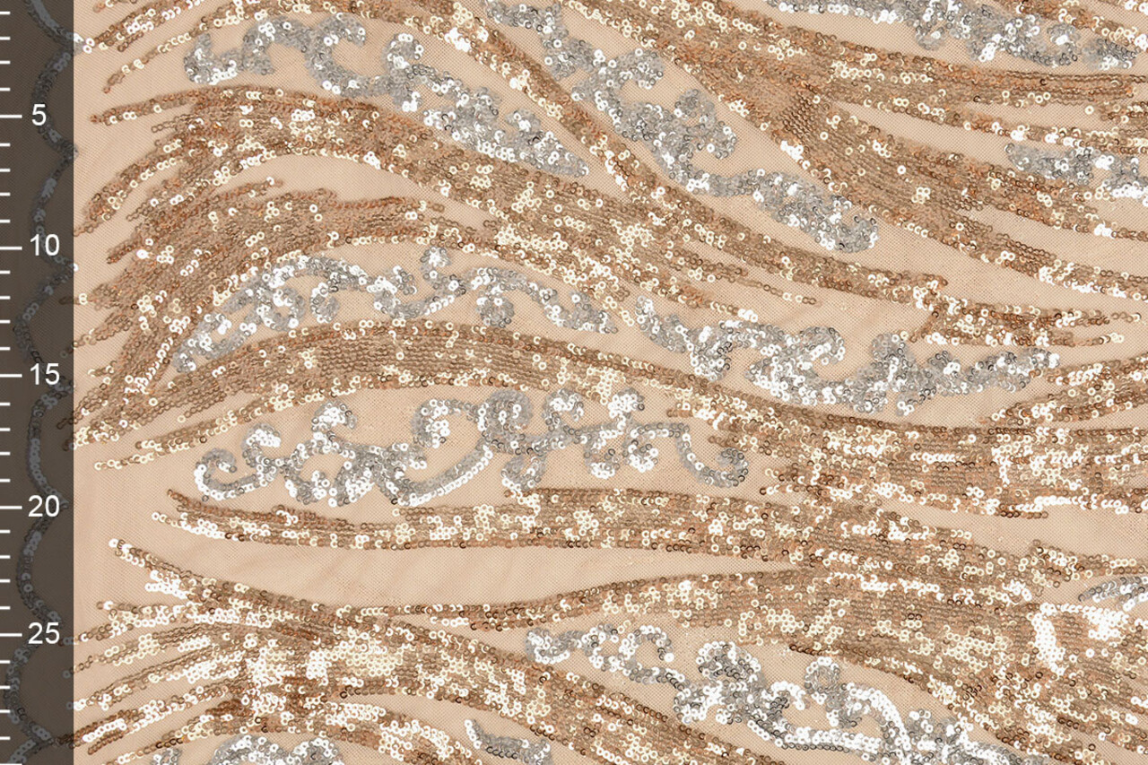 Sequins on Mesh Lorianne