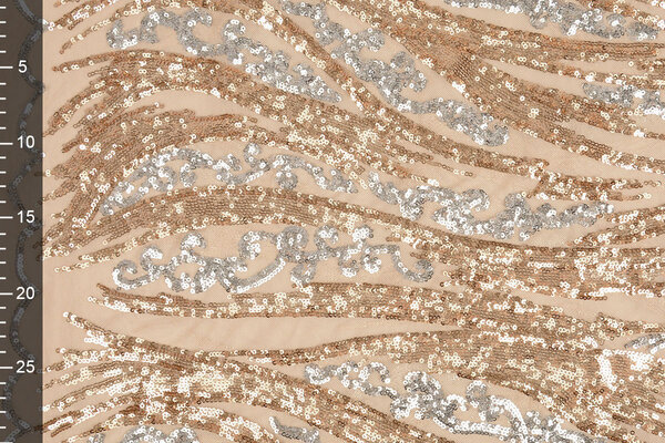 Sequins on Mesh Lorianne