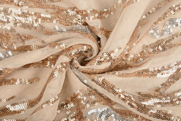 Sequins on Mesh Lorianne