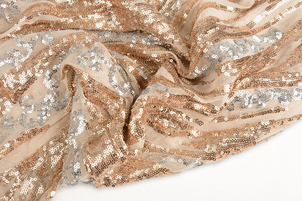 Sequins on Mesh Lorianne