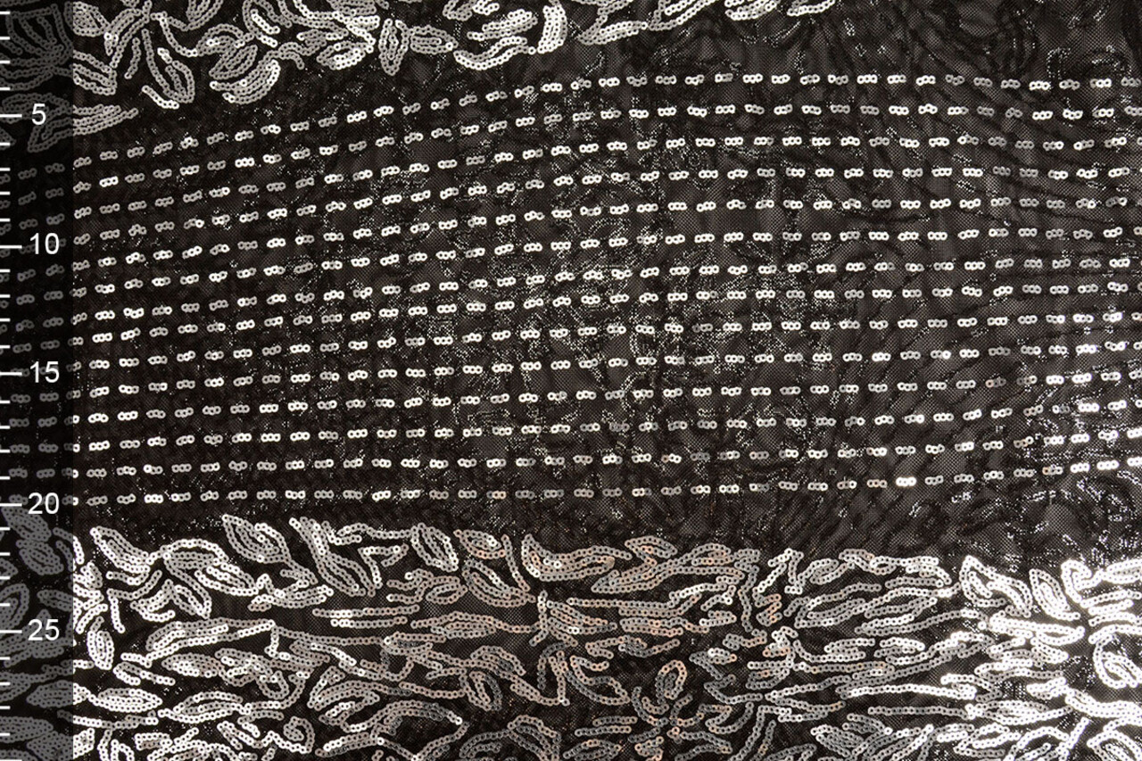 Sequins on Mesh Florena