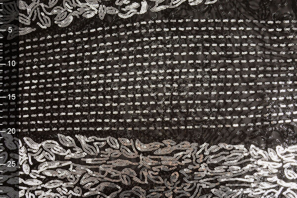 Sequins on Mesh Florena