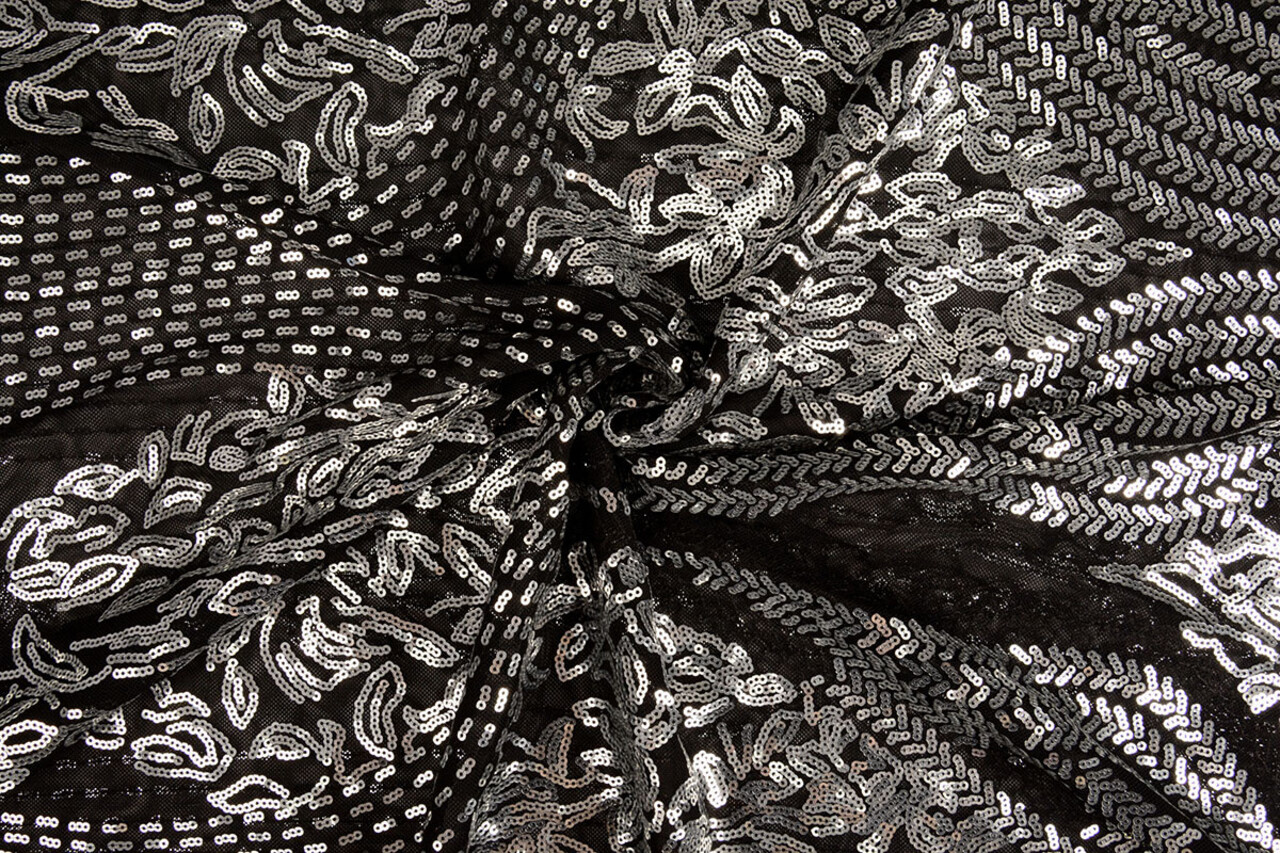 Pailletten op Mesh Florena Pailletten op Mesh Florena