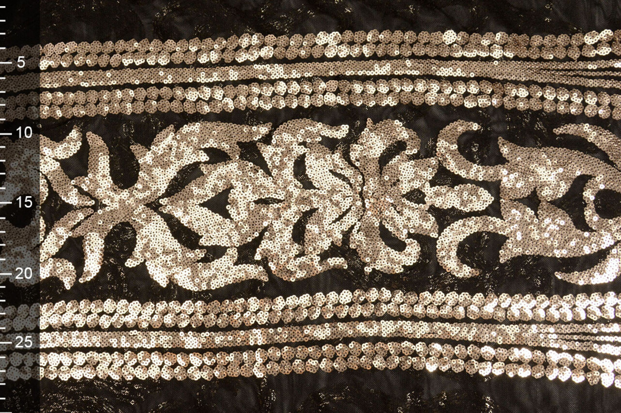 Sequins on Mesh Yanissa