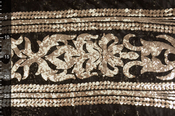 Sequins on Mesh Yanissa