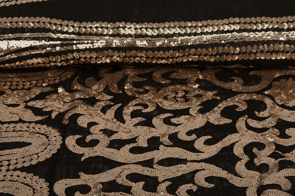 Sequins on Mesh Yanissa