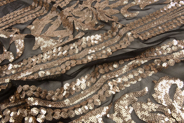 Sequins on Mesh Yanissa