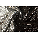 Reversibile Paillettes su Mesh Argento-Nero Reversibile Paillettes su Mesh Argento-Nero