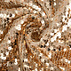 Reversible Sequin on Mesh Champagne-Creme