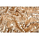 Reversibile Paillettes su Mesh Champagne-Crema Reversibile Paillettes su Mesh Champagne-Crema