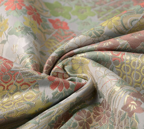 Brokaat Bloemetjes Multi