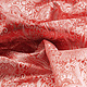 Brocade Whakangaro Red Silver