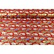 Broccato Bloemetjes Lilled Rosso Broccato Bloemetjes Lilled Rosso