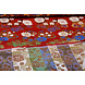 Brocado Florecitas Lilled Rojo Brocado Florecitas Lilled Rojo