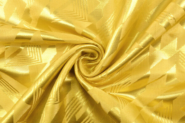 Brokaat Dipola Geel Goud Brokaat Dipola Geel Goud