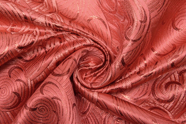 Brocade Raloka Coral Brocade Raloka Coral