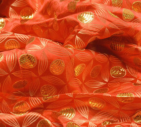 Brocado Kinaya Rojo