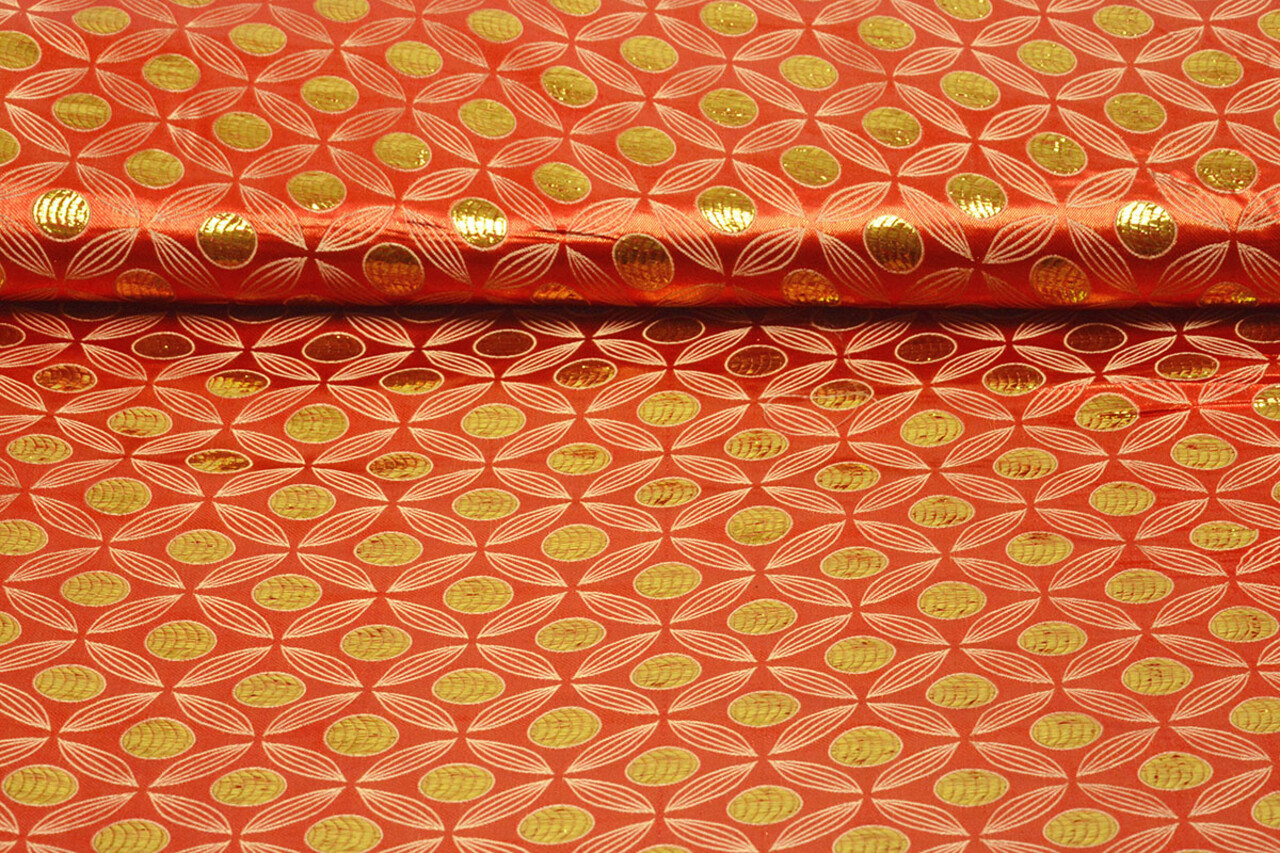 Brocade Kinaya Red