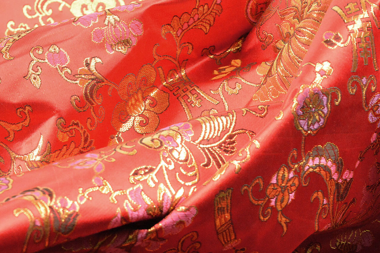 Brocade Kaiya Red