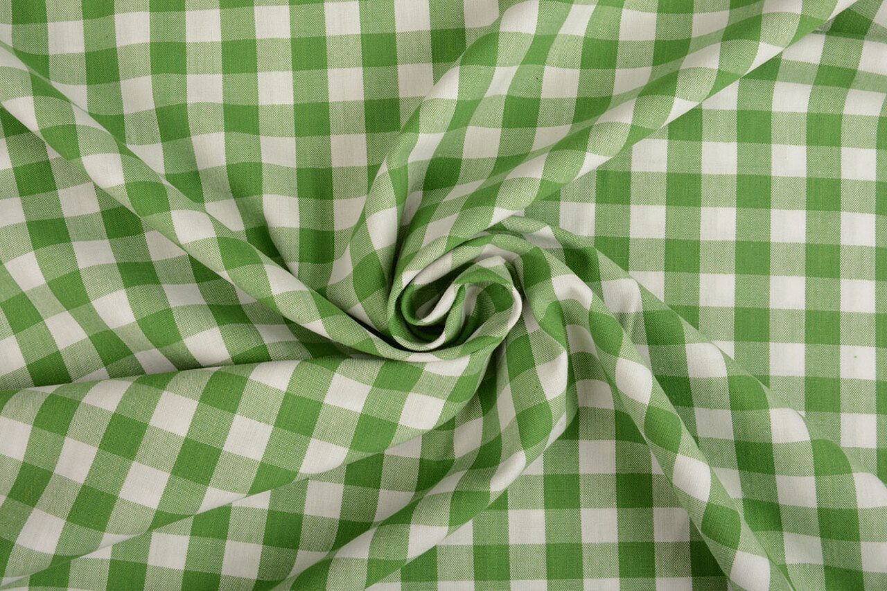 Boerenbont Ruit 16 mm Appelgroen