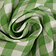 Gingham Check 16 mm  Applegreen