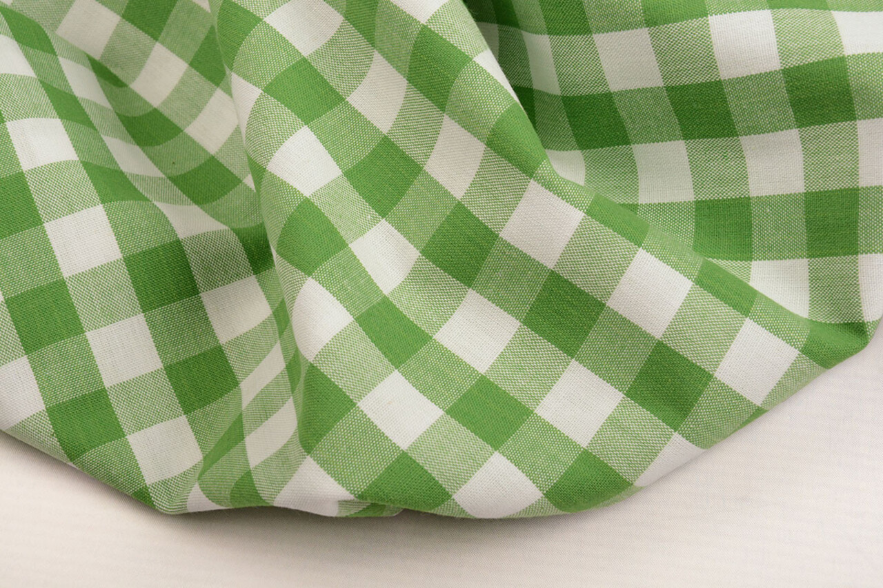 Boerenbont Ruit 16 mm Appelgroen