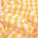 Gingham Check 16 mm Yellow