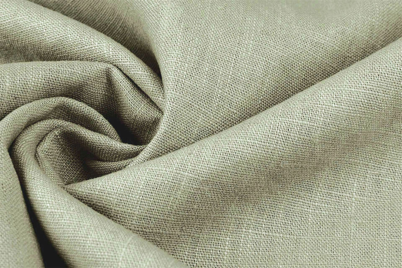 Oeko-Tex®  Gewaschene Leinen Hell Altgrün Oeko-Tex®  Gewaschene Leinen Hell Altgrün