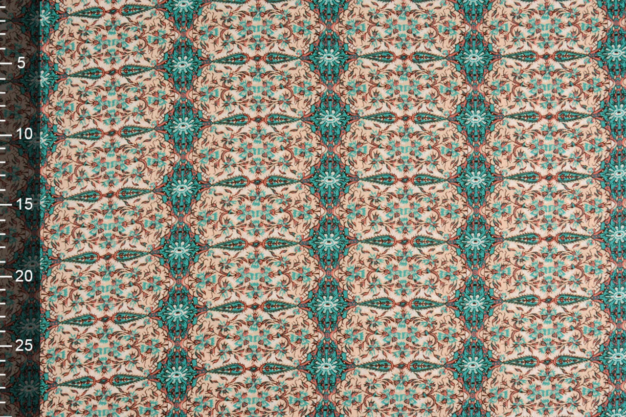 100% Viscosa Elodie Verde Mare
