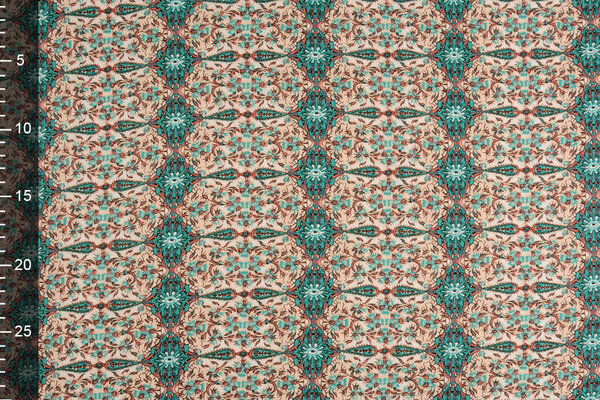 100% Viscosa Elodie Verde Mare