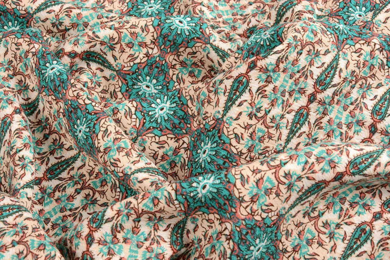 100% Viscose Elodie Sea Green 100% Viscose Elodie Sea Green