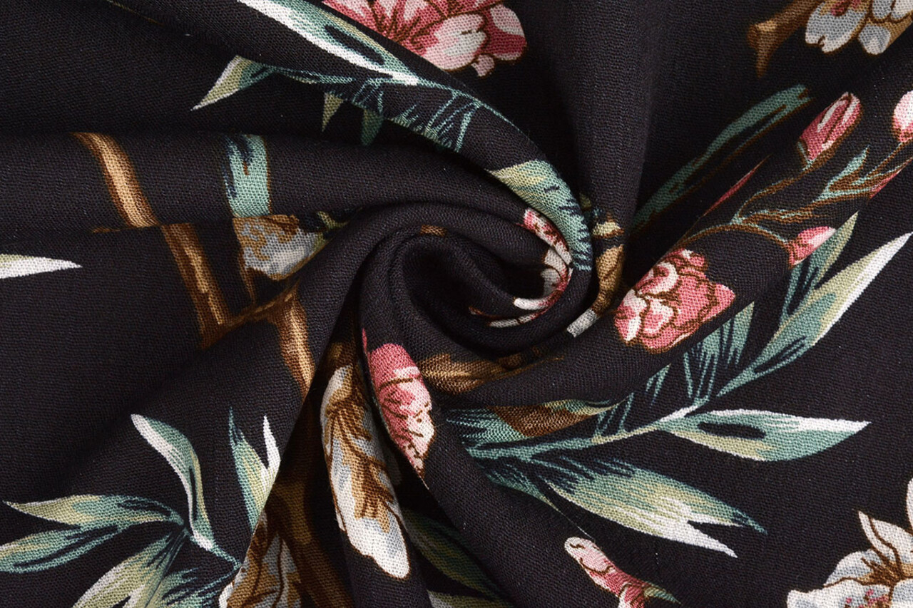 100% Viscose Ravia Navy Blue 100% Viscose Ravia Navy Blue