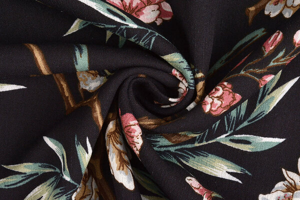 100% Viscose Ravia Navy Blue 100% Viscose Ravia Navy Blue