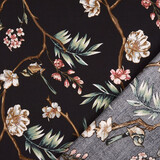 100% Viscose Ravia Marine Blauw 100% Viscose Ravia Marine Blauw