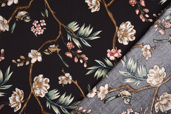 100% Viscose Ravia Navy Blue 100% Viscose Ravia Navy Blue