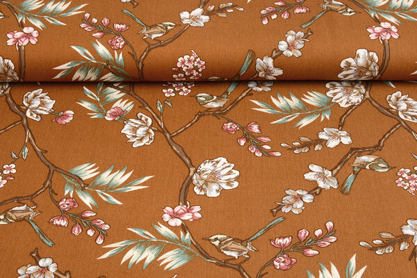 100% Viscose Ravia Brown 100% Viscose Ravia Brown