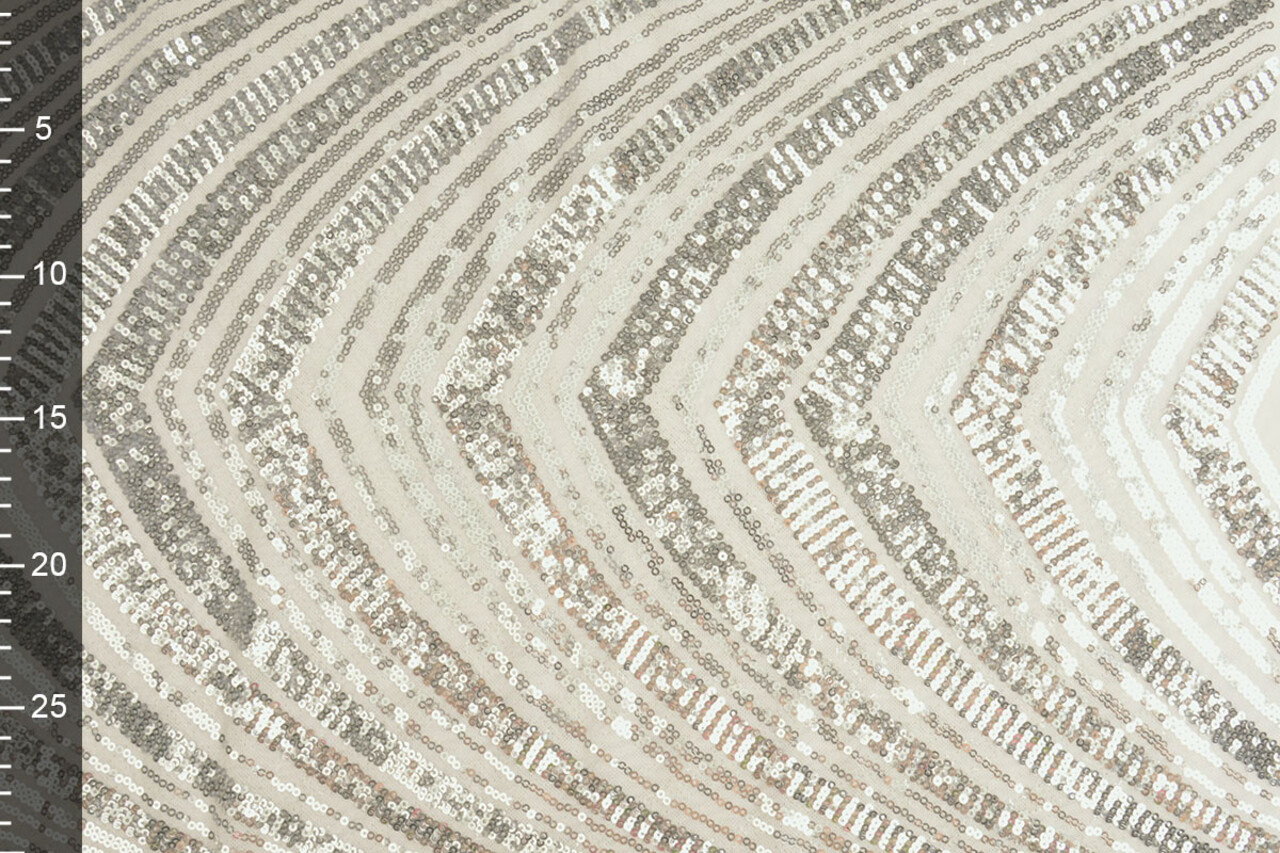 Sequins on Mesh Saar