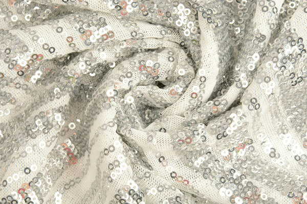 Sequins on Mesh Saar